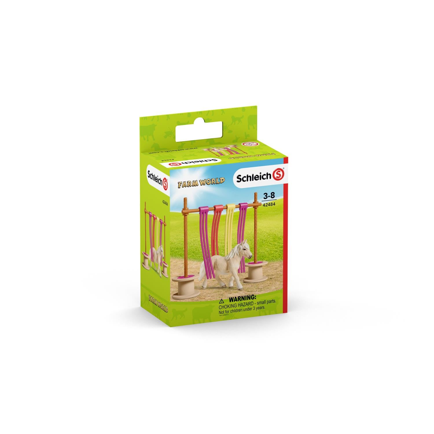 Schleich 42484 Pony gordijn Boerderijwereld