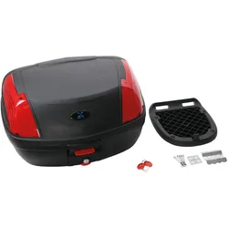 Spec-X, Motorradgepäck, Topcase 46 Ltr. Schwarz Universal (46 l)