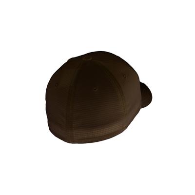 Flex Cap FLEXFIT "Flexfit Unisex Cool & Dry Calocks Trikot Cap", Gr. S/M, braun (weiß), 100% Polyester, unifarben, Caps