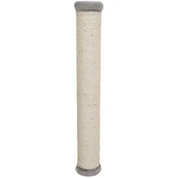 Trixie Kratzstamm zur Wandmontage (80 cm, Beige, Grau), Katzenbaum