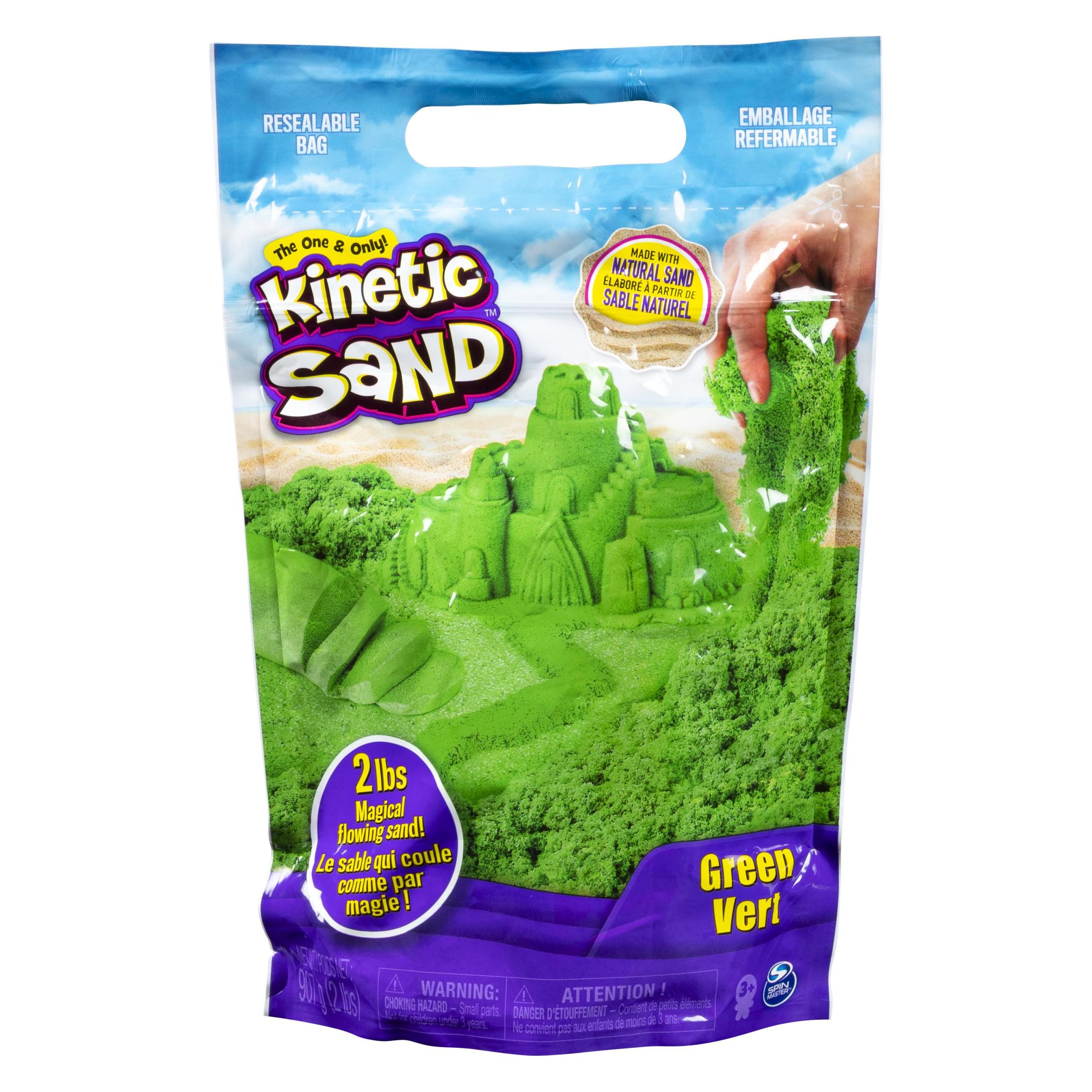 Spin Master Kinetic Sand Beutel mit magischem Indoor-Spielsand (6047182)