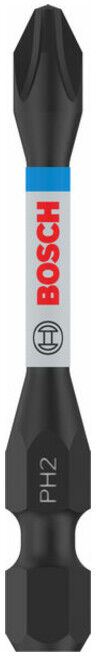 BOSCH PRO Embout Phillips à percussion, PH2, 55 mm, 5 pcs (2608522522)