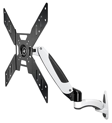 myWall HL13-2L volledig beweegbare wandhouder voor LCD-televisie tot 140 cm (55 inch) met 90 graden zwenkarm en 360 graden draaibaarheid