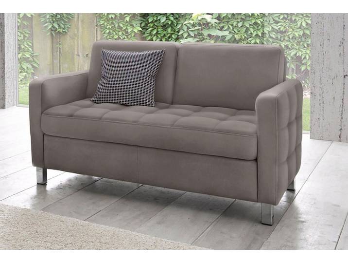 2-Sitzer SIT & MORE Pablo , grau (elefant), B:133cm H:78cm T:78cm, Luxus-Microfaser ALTARA NUBUCK (100% Polyester) / Struktur (100% Polypropylen);Luxus-Microfaser ALTARA NUBUCK (100% Polyester) / Struktur fein (100% Polyester);Luxus-Microfaser ALTARA NUBUCK (100% Polyester), Sofas