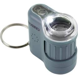 Carson Optical MM-280B Carson MICROMINI 20X, Digitales Mikroskop, 20x, Blau, Silber, LED, Akku, 23 mm Taschen-Mikroskop 20 x