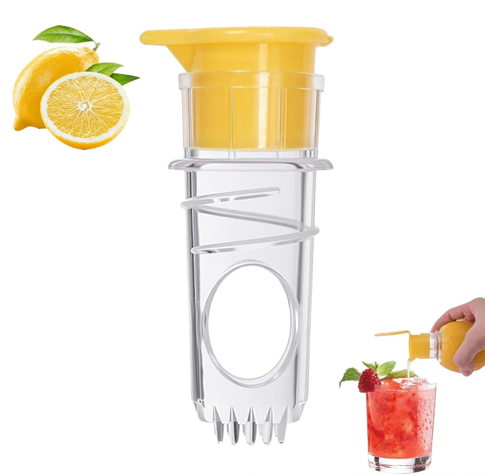 Dripio Handmatige citruspers met filter voor citroenen en sinaasappels