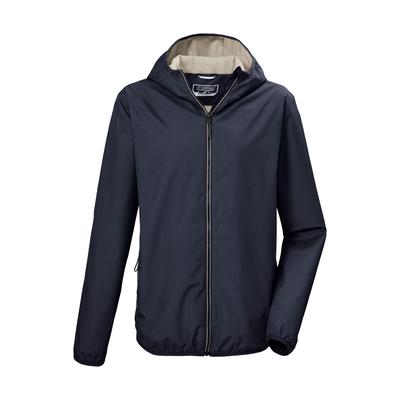 Funktionsjacke KILLTEC "KOS 486 MN JCKT", Herren, Gr. M, blau (navy), Obermaterial: 100% Polyester.Futter: 100% Polyester, Jacken Funktionsjacke, Herren Funktionsjacke: leicht, wasser- und winddicht, atmungsaktiv