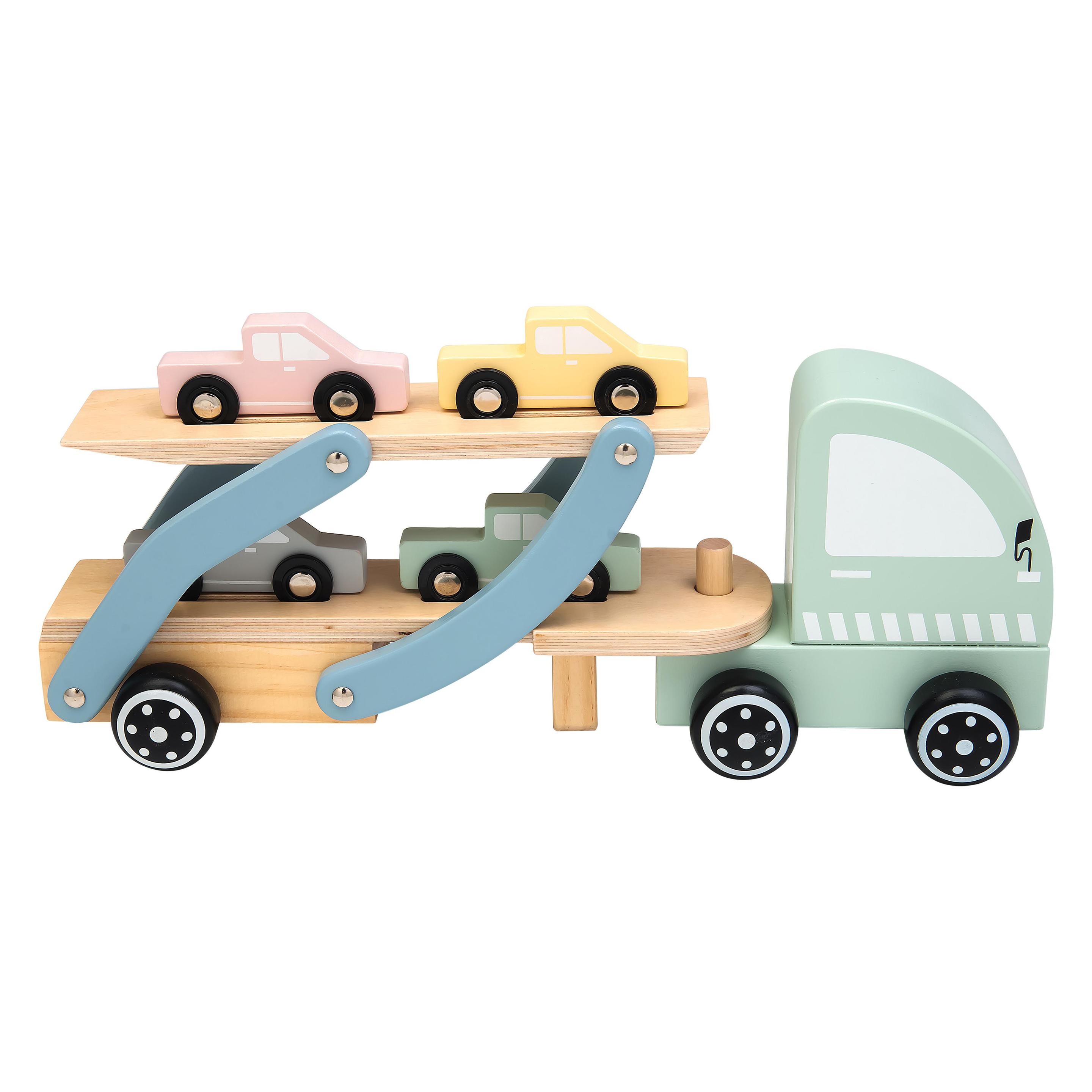 Kinder and Kids - Car Transporter with Cars (4 pcs.) (K50514) (K50514)