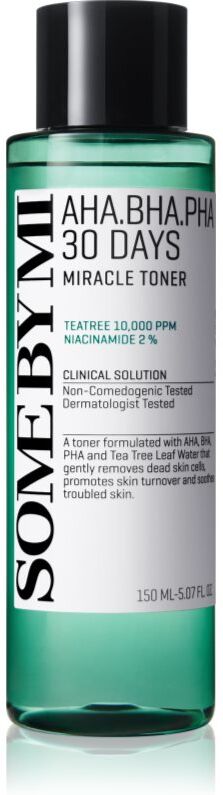 Some By Mi AHA∙BHA∙PHA 30 Days Miracle Toner Lindrende og fugtgivende toner 150 ml