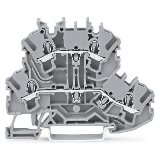 Wago Doppelstock-Reihenklemme 2,5mm² (2002-2201)