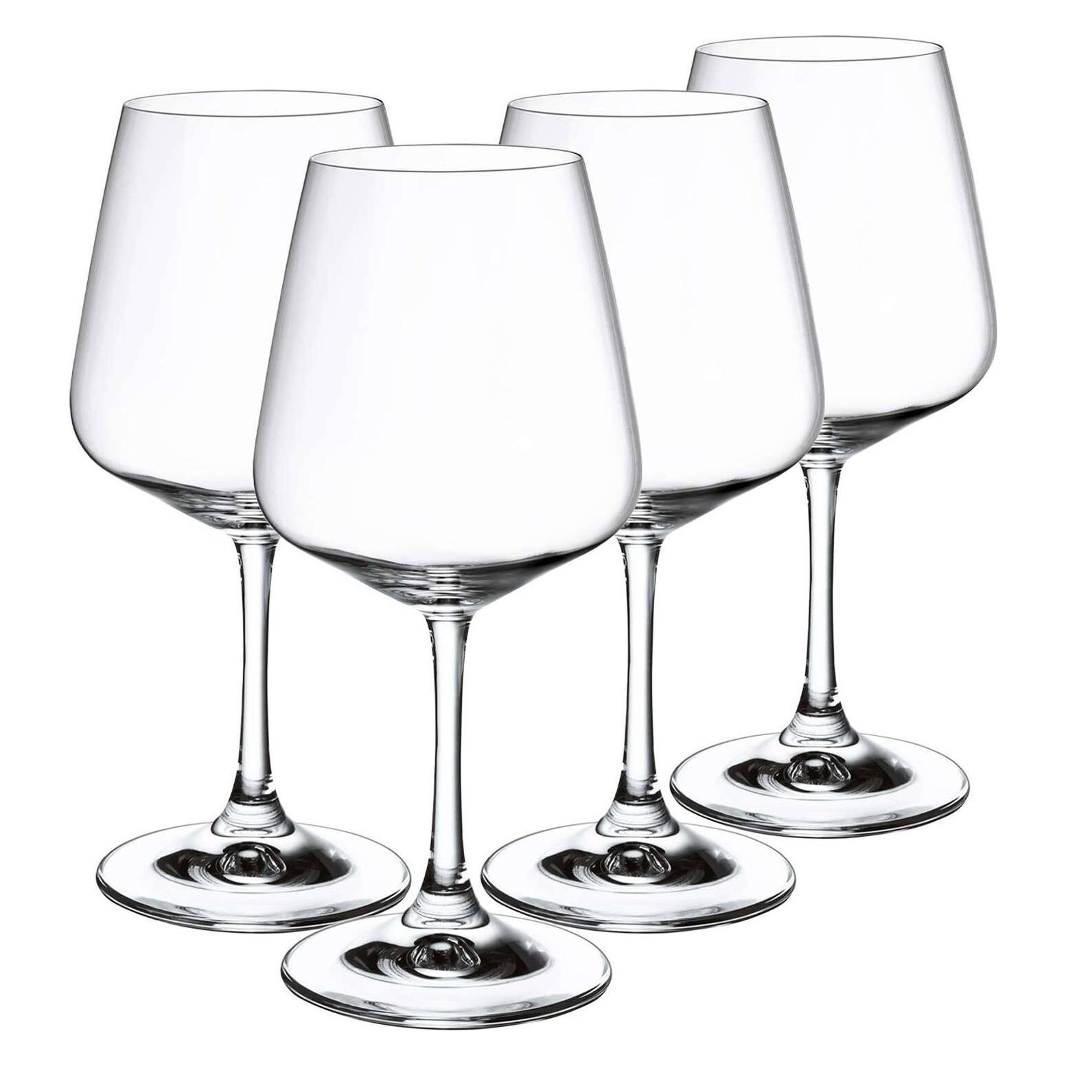 Villeroy & Boch Rotweinglas Set 4tlg Ovid (59 cl, 4 Gläser, Rotweingläser) (1172098110)