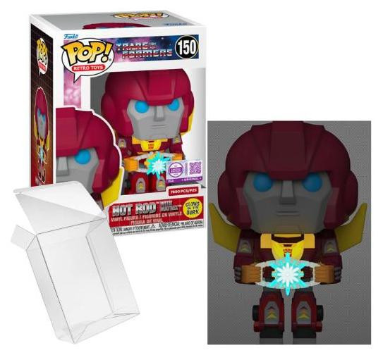Funko Pop! Transformers Hot Rod met Matrix #150 Exclusief Model