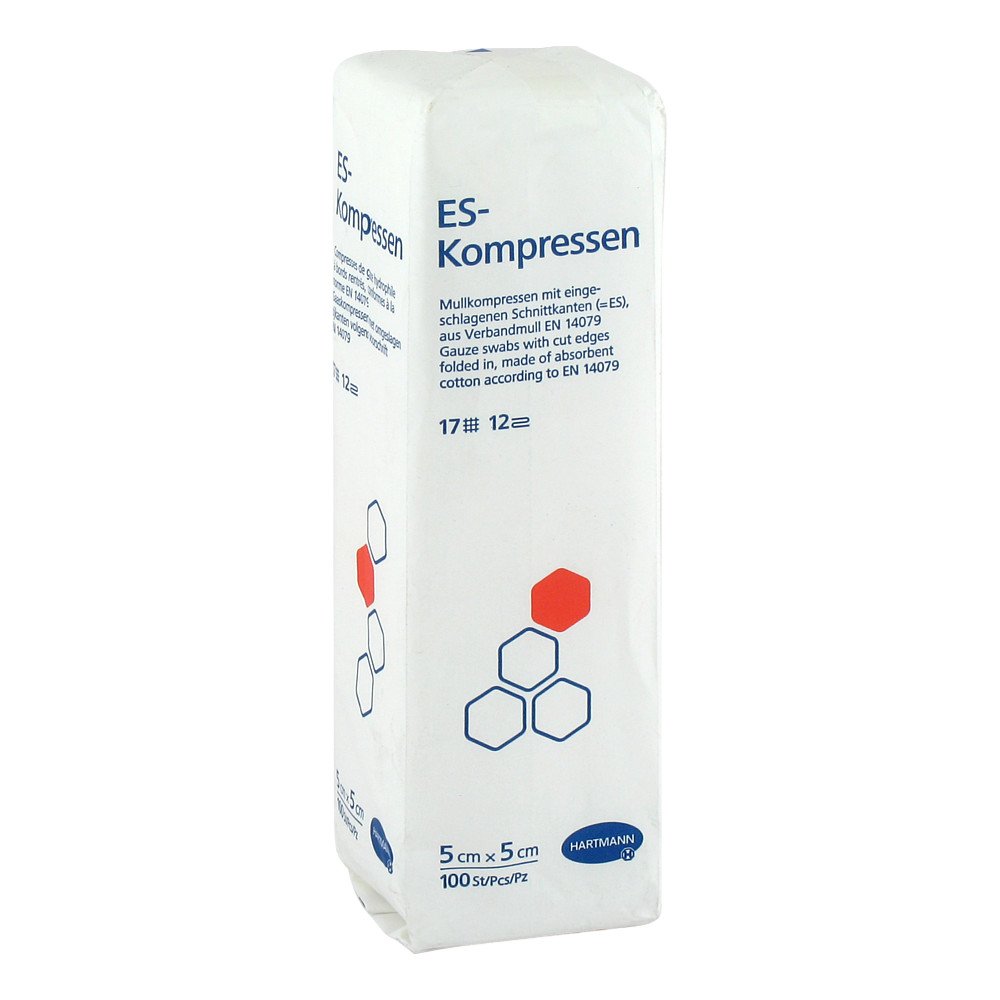 1001 Artikel Medical GmbH Es-kompressen unsteril 5x5 cm 12fach 00462083