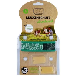 MÜCKENSCHUTZ Armband grün KDA
