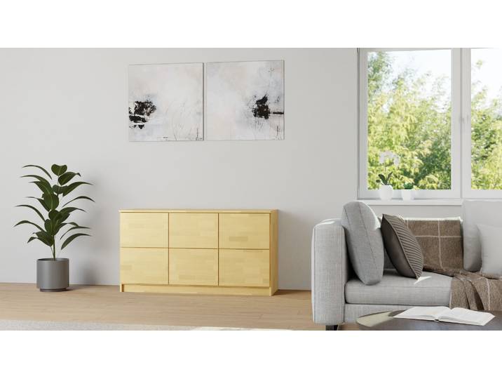 Moderne Schubladenkommode Buche