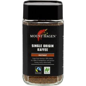 Mount-Hagen Kaffee Single Origin Instant, BIO, löslicher Kaffee, 100% Arabica, 100 g