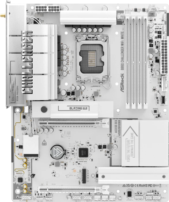 ASROCK B860 Challenger WiFi White DDR5