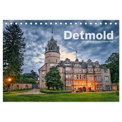 Detmold - Ein- und Ausblicke von Andreas Voigt (Tischkalender 2027 DIN A5 quer), CALVENDO Monatskalender