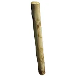 WoodLine Pfahl Kastanie für Einschlagbodenhülsen rund 1,20 m lang,...