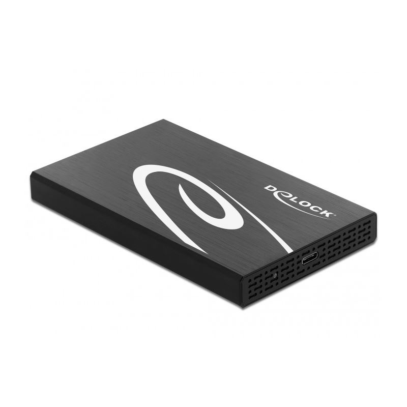 Delock Externes Gehäuse für 2.5? SATA HDD / SSD mit SuperSpeed USB 10 Gbps