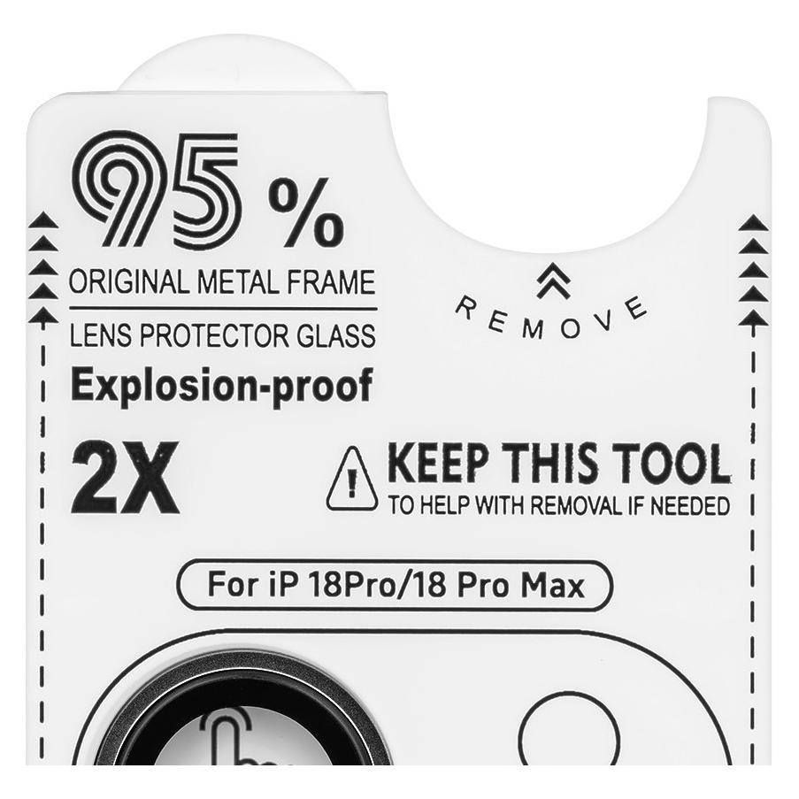 Obal:Me Ochrana čoček pro Apple iPhone 18 Pro/18 Pro Max Black / Ochrana čoček (Apple iPhone 18 Pro, Apple iPhone 18 Pro Max) (57983131628)