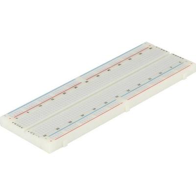 Joy-it Breadboard 830 Steckplatine Polzahl Gesamt 830 (L x B) 16.5cm x 5.5cm 1St.