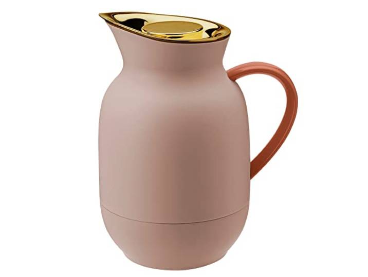 Stelton Thermos Amphora en plastique couleur pêche 1 l