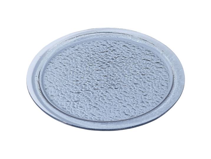 Teller flach Samira rauchgrau Glas D 33 cm 1 Stk