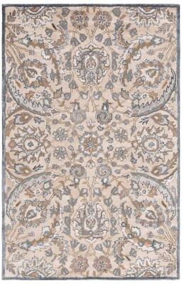 SAFAVIEH Handmade Bella Faith Modern Floral Wool Rug