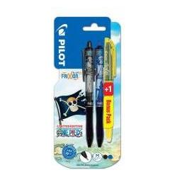 Pilot Frixion Rollerball-Stift, 2 Farben + EIN STÜCK Textmarker (1x) (63882337)