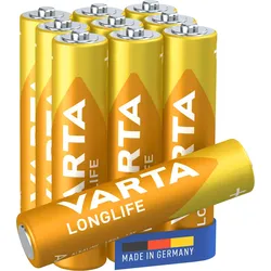 VARTA Longlife AAA Pack 10