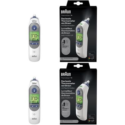 Braun Thermoscan 7+ Infrarot-Ohrthermometer 2x 2x1 St