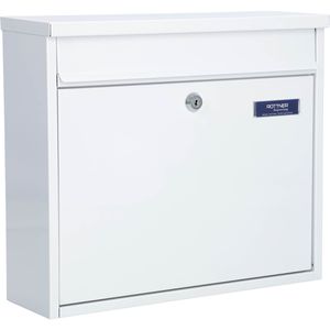 Rottner T00162 Hochhaus II Briefkasten weiß