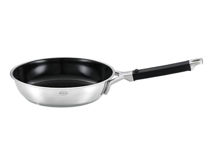 RÖSLE SILENCE PRO ProCeraPlus Bratpfanne, 20 cm, Edelstahl 18/10