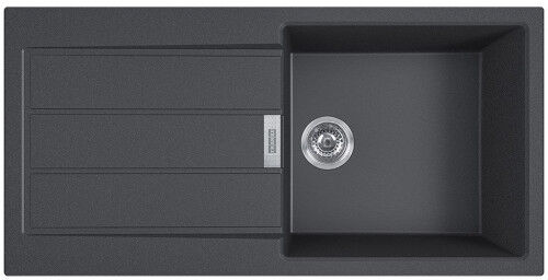Franke SIRIUS2 S2D 611-100 Evier tectnite, carbone 143.0637.997