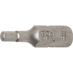 BGS Bit | Länge 25 mm | Antrieb Außensechskant 6,3 mm (1/4"") | Innensechskant 3 ...
