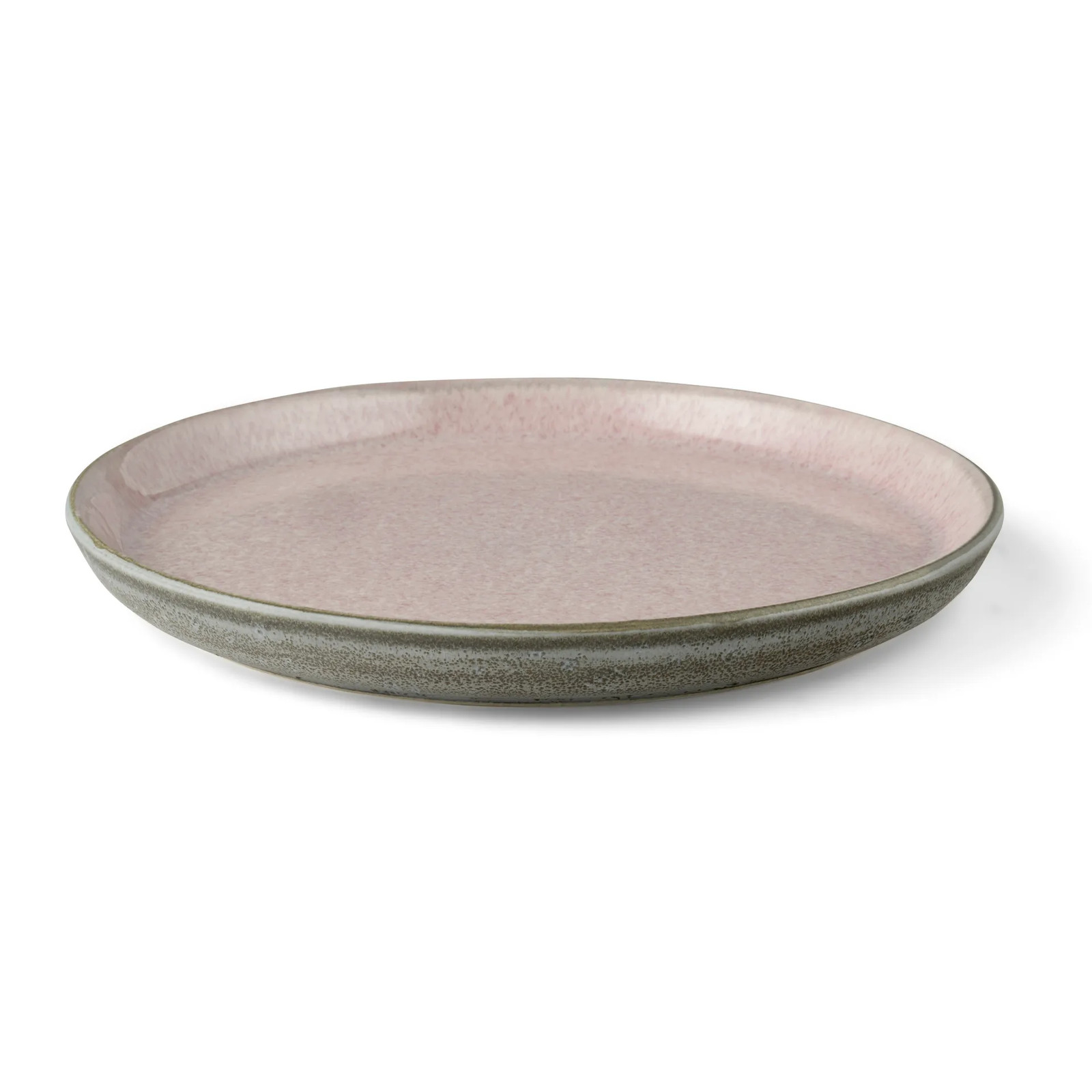 Bitz Bitz gastro bord Ø 21 cm Grijs-roze