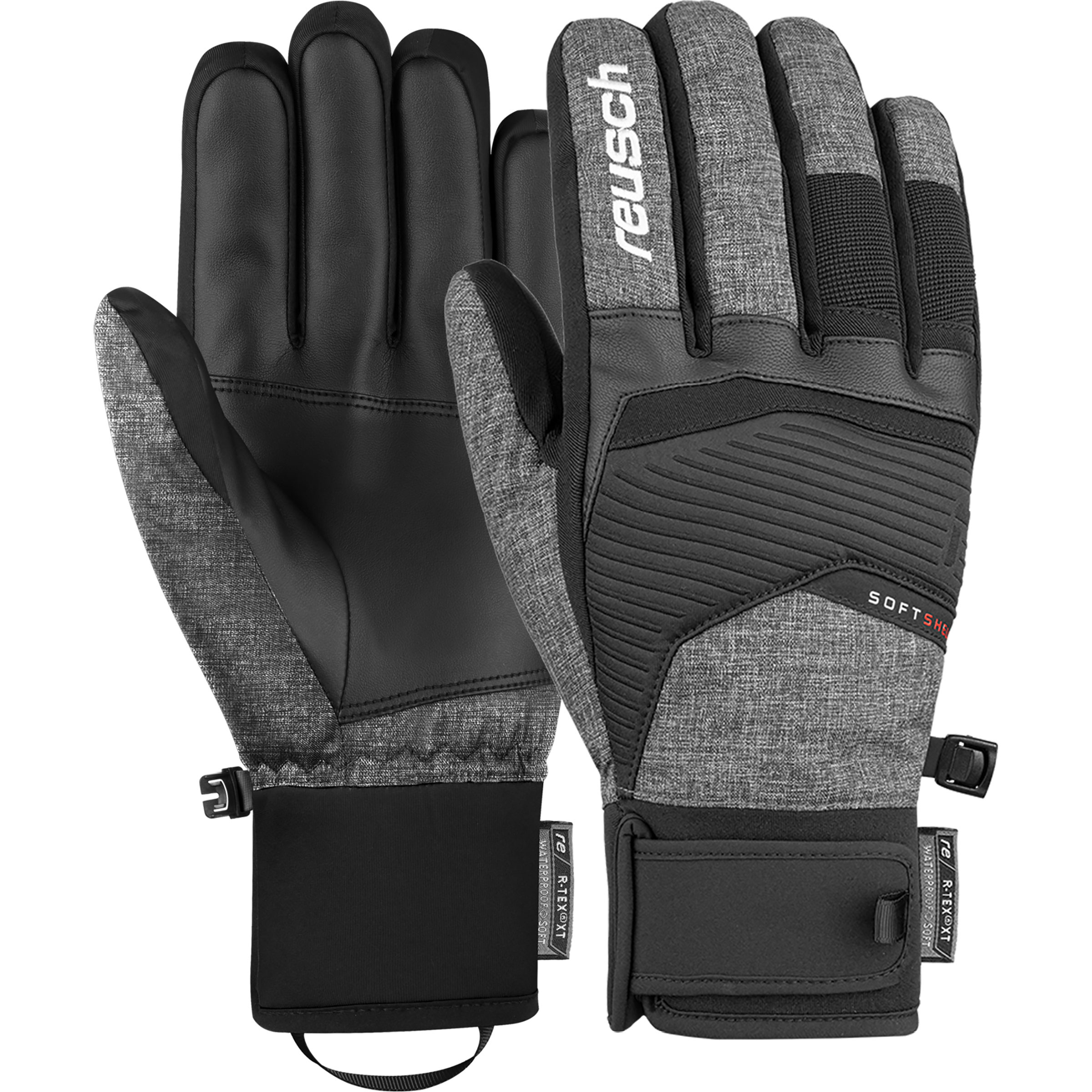 Reusch Venom R-Tex XT Skihandschuhe schwarz Größe 9 Skifahren Widerstandsfähig Wasserabweisend