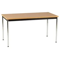 SODEMATUB Rechtecktisch »Mailand« 140x70 cm braun, 140x74 cm