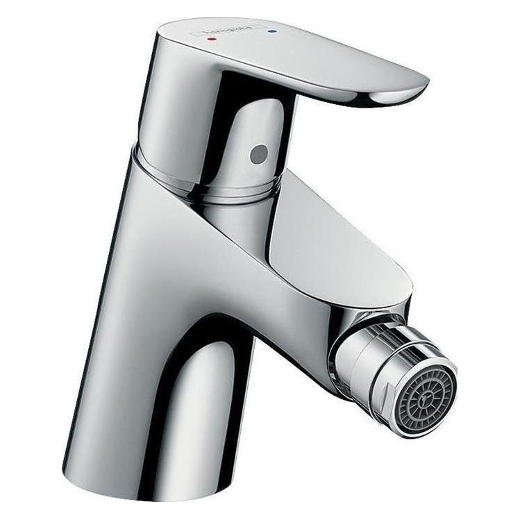 hansgrohe Focus Einhebel-Bidetmischer mit Zugstangen-Ablaufgarnitur (31920000)