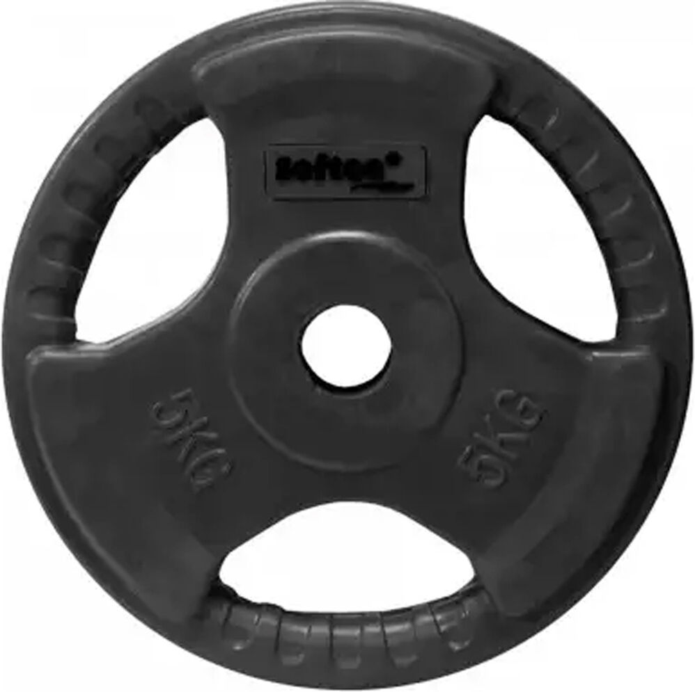 Softee disco caucho con agarre 5 kg disco pesas  (UNICA)