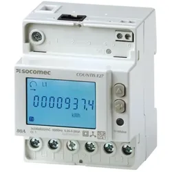 Hora eTec, Energiemessgerät, Socomec Modbuszähler COUNTIS E28 3Ph. Direktanschluss 80A ETHERNET MID