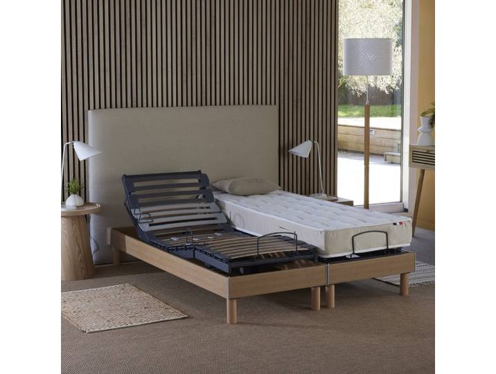 Sommier électrique de relaxation 2x70x190