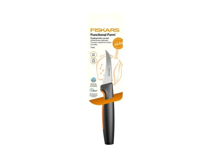 Fiskars Functional Form couteau d’office Acier inoxydable, lame courbée
