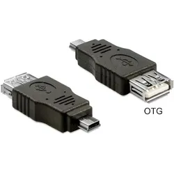DELOCK USB Adapter A -> mini B BuSt OTG