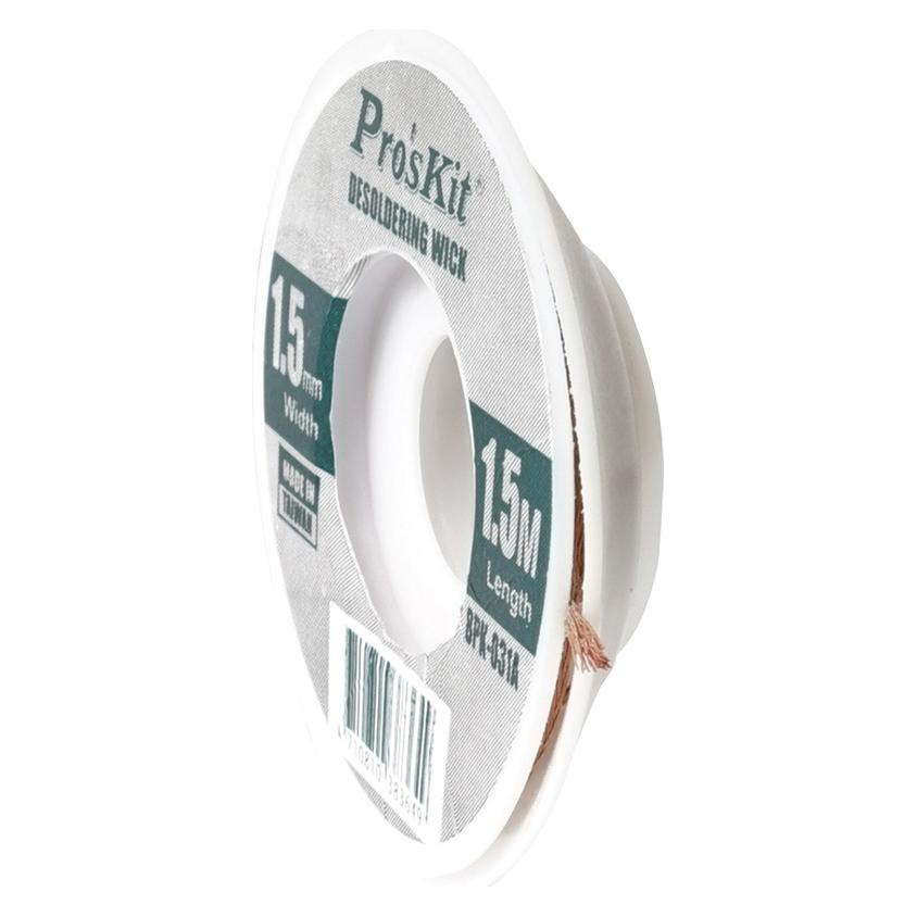 Pro'sKit Entlötband - 1,5 mm x 1,5 m - sauerstofffreies Kupfer (32709339)