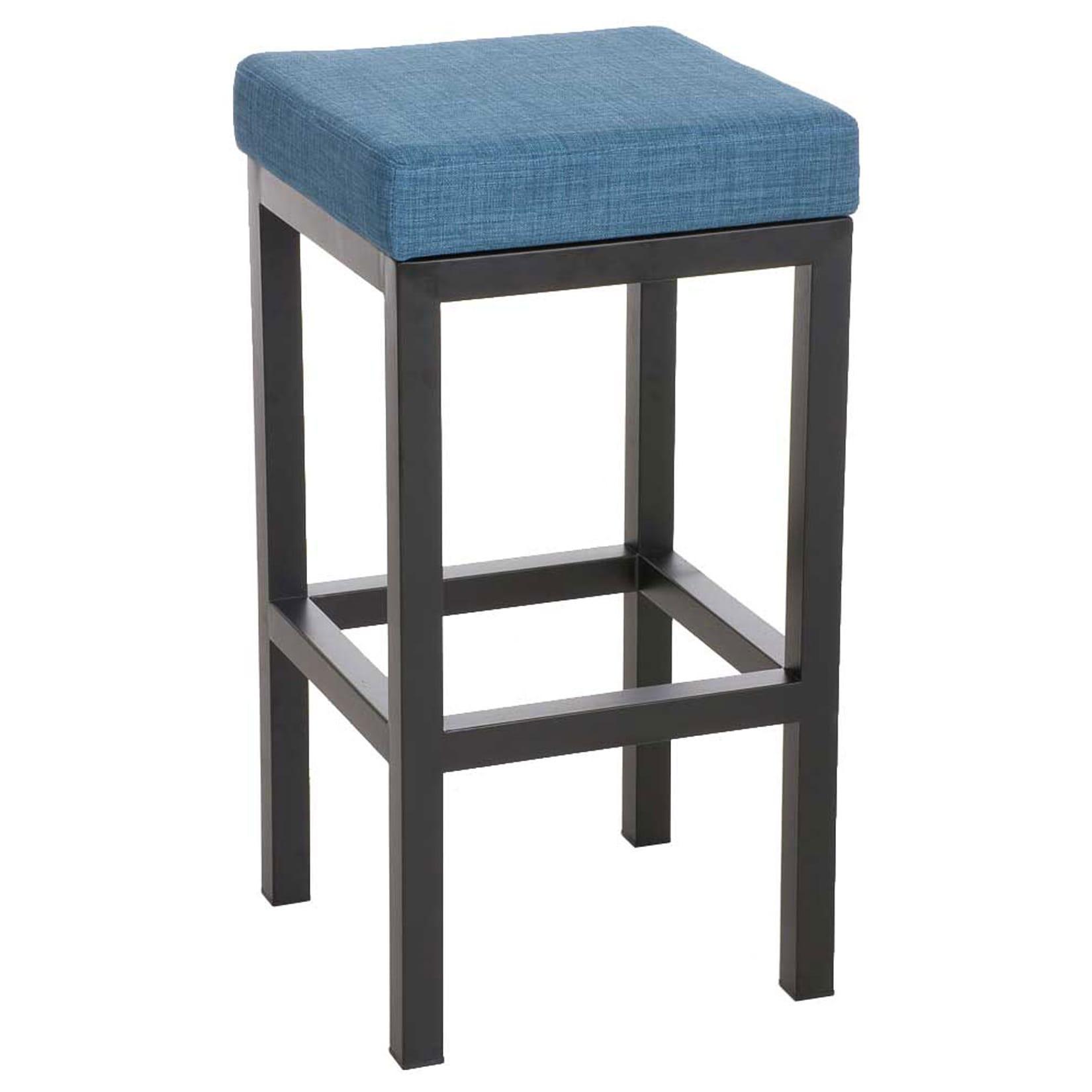 CLP Barhocker Taylor B85 Stoff - Farbe: blau, Material: Stoff