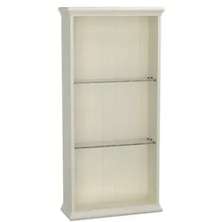 VitrA Valarte Wandregal 62254 53,5x20x113,5cm, wandhängend, Korpus elfenbein matt