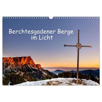 Berchtesgadener Berge im Licht (Wandkalender 2026 DIN A3 quer), CALVENDO Monatskalender