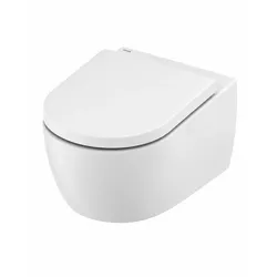 TECEloft Set, WC-Keramik mit cyclon flush und WC-Sitz im klassisch-hohen Design ...